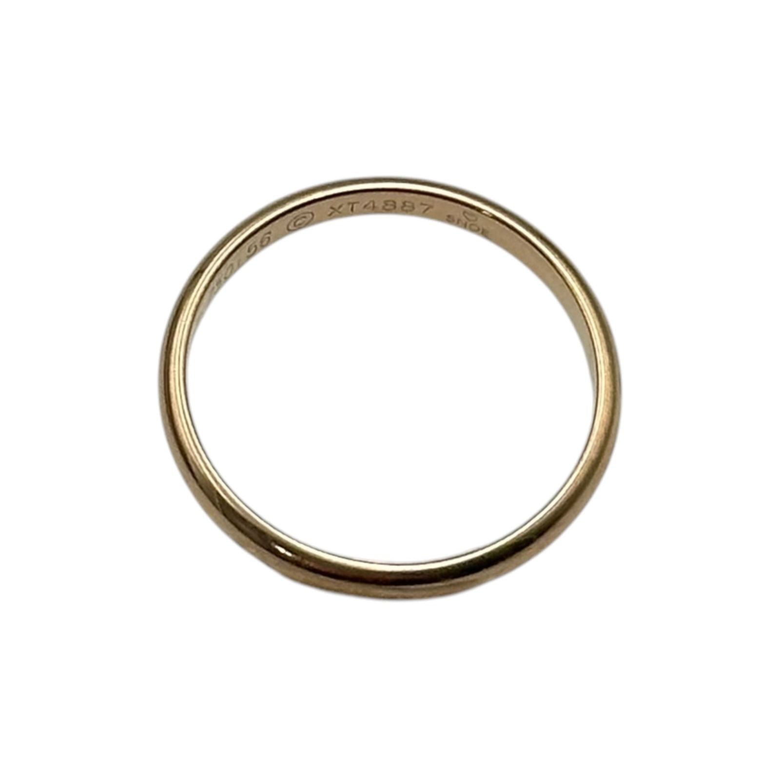 Cartier Ring Band Pink Gold Xt4887 56( 15.5 750(K18) 2.3G