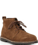 Bootty Birkenstock Womens Uppsala Suede Lace Up Booties Dark Tea