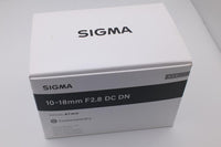 Sigma Zoom Lenses 10-18Mm F2.8 Dc Dn X