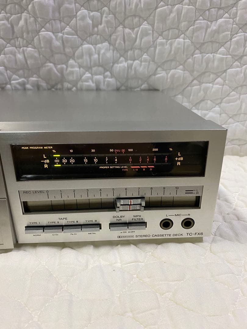 Sony Cd, Md Cassette Decks Tc-Fx6