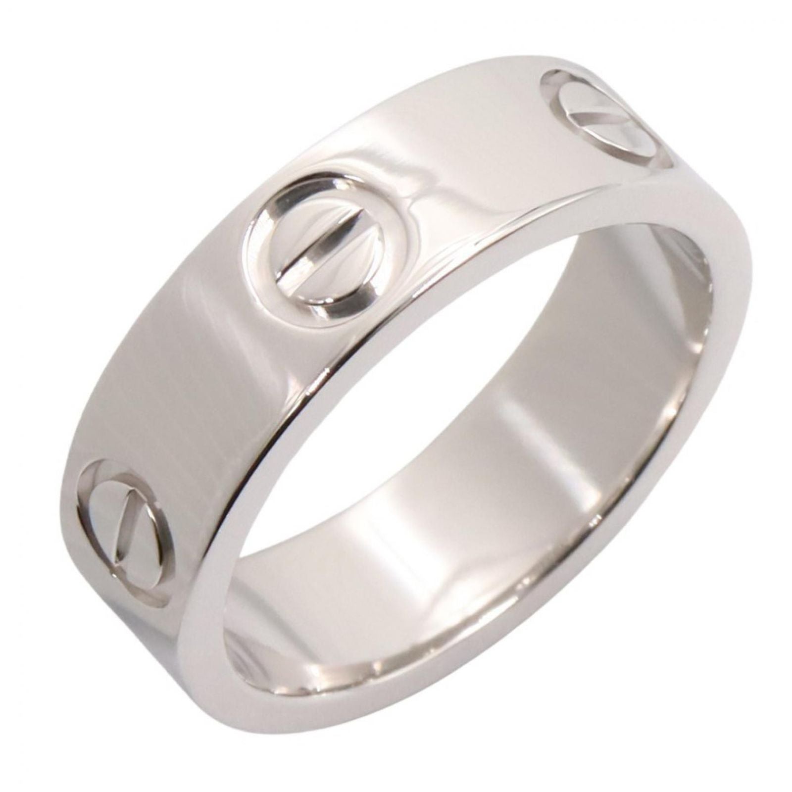 Cartier Ring K18Wg Used A