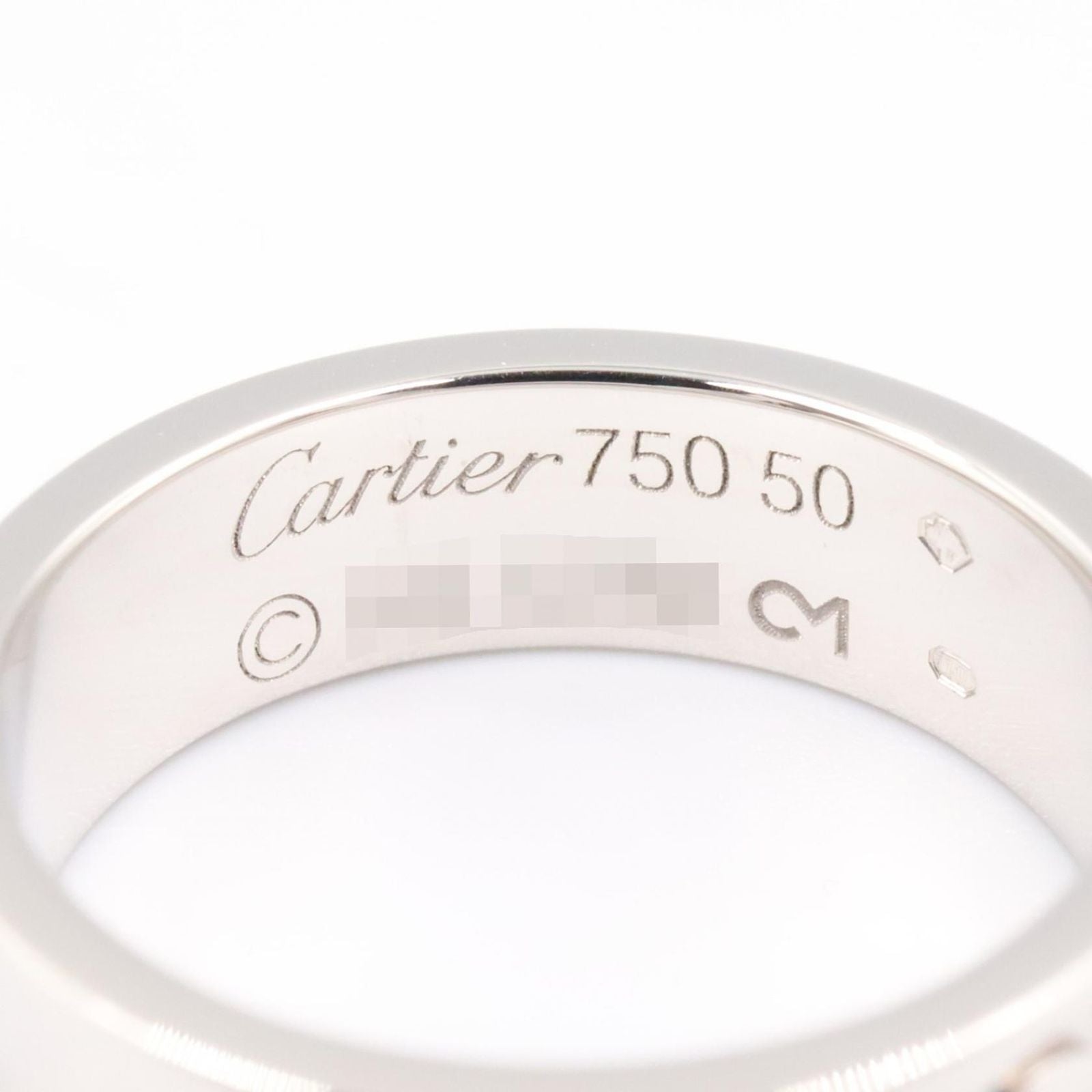 Cartier Ring K18Wg Used A