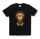 Apee By A Bathing Ape Short-Sleeve Crystal Stone Big Baby Milo