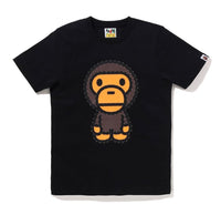 Apee By A Bathing Ape Short-Sleeve Crystal Stone Big Baby Milo