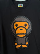 Apee By A Bathing Ape Short-Sleeve Crystal Stone Big Baby Milo