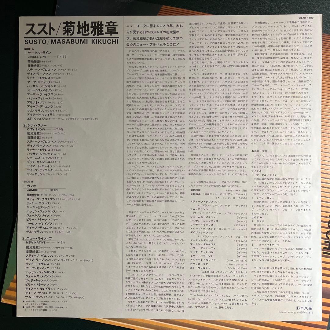 Japanese Music Masabumi Kikuchi Susto