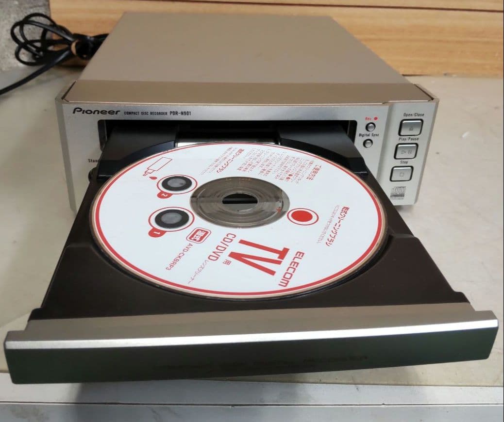 Pioneer Cd Md Cassette Deck Pdr-N901