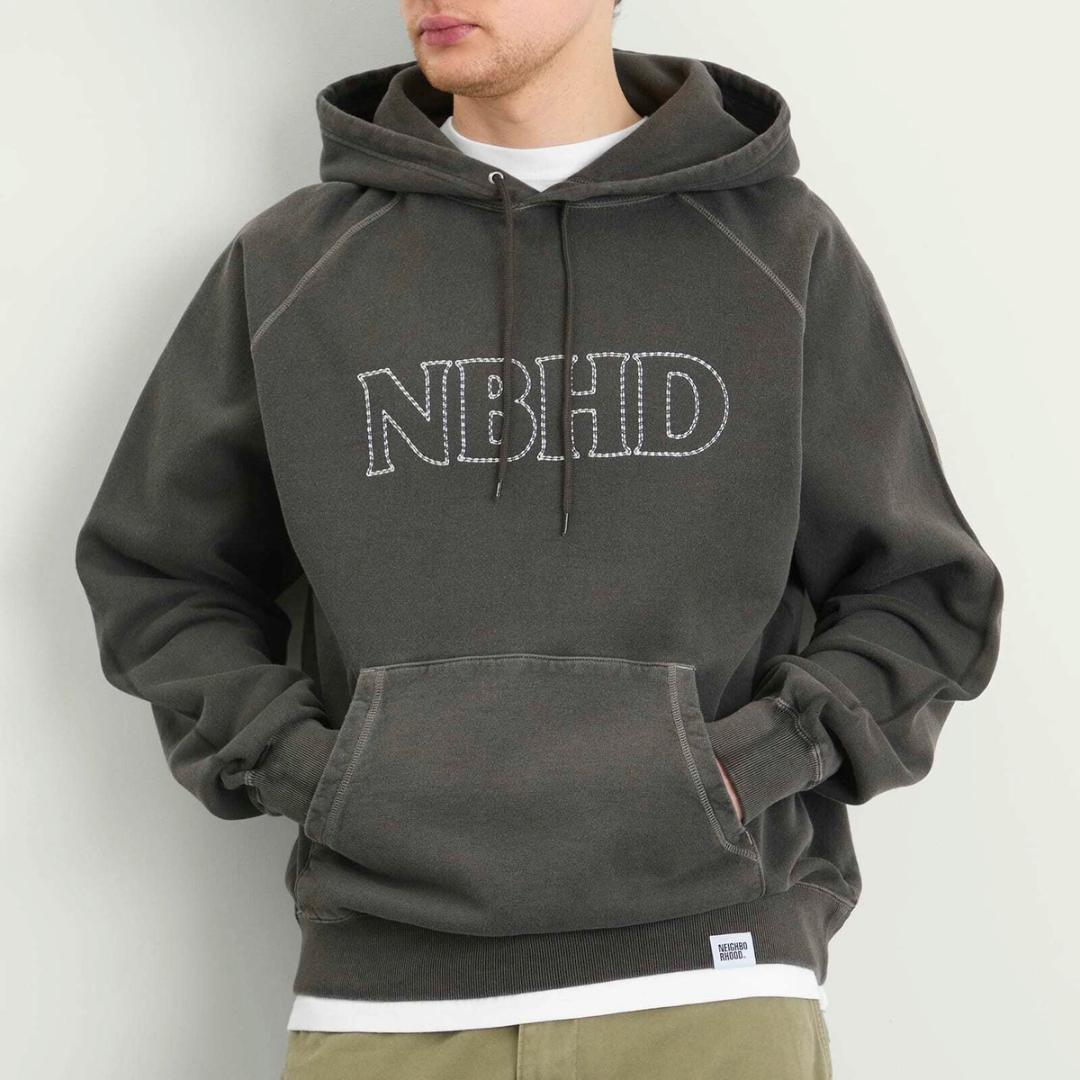 Neighborhood Hoodies Pigment Dyed Sweat Hoodie L