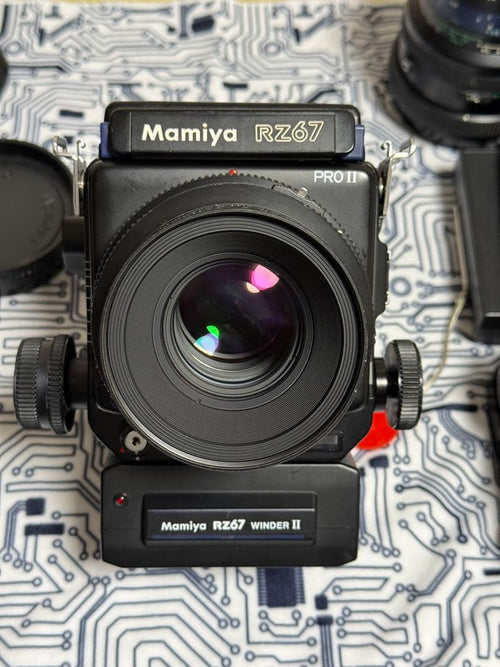 Large -Size Medium Format Camera (Film) Mamiya Rz67 Pro Ii