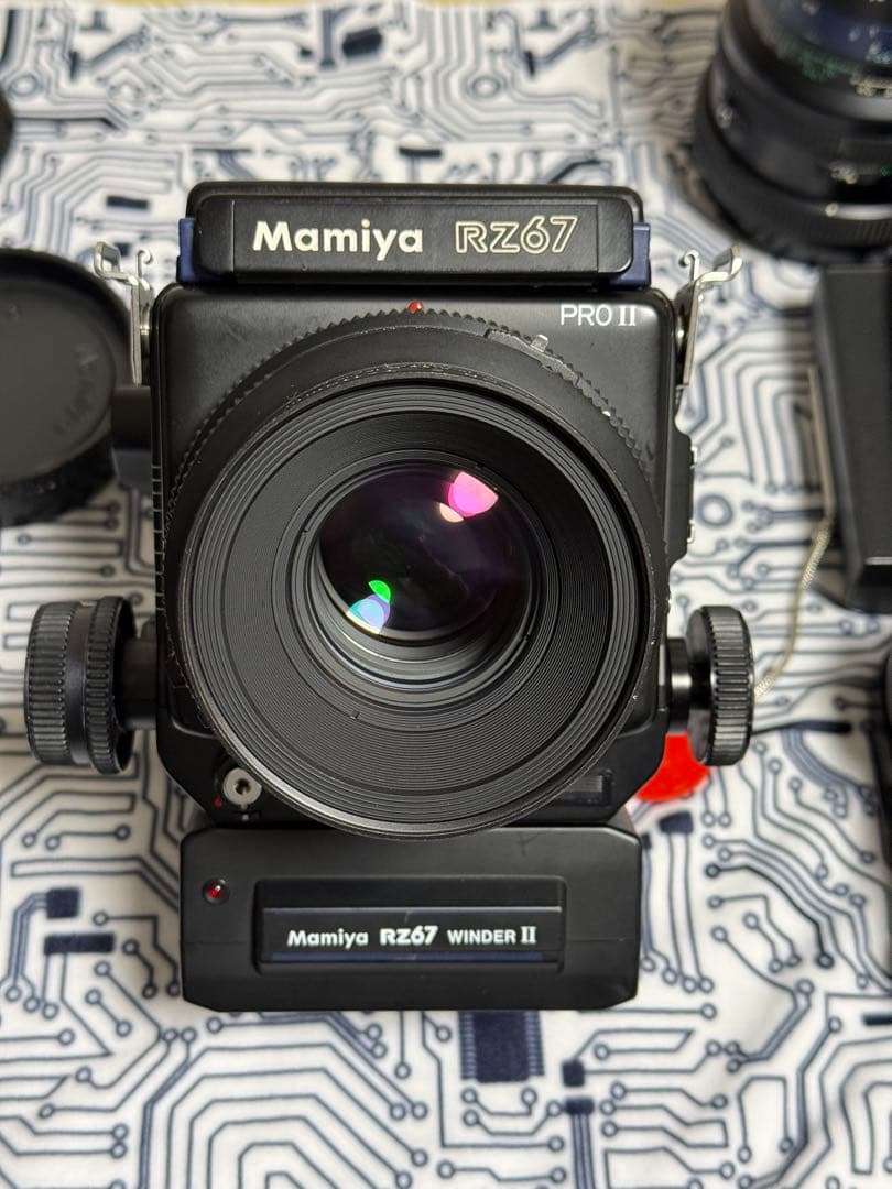 Large -Size Medium Format Camera (Film) Mamiya Rz67 Pro Ii