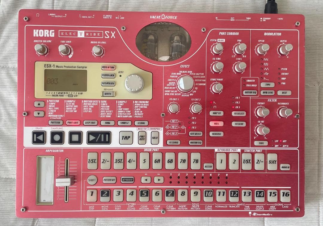 Samplers Korg Esx-1 Electribe Sx
