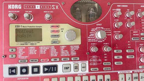 Samplers Korg Esx-1 Electribe Sx