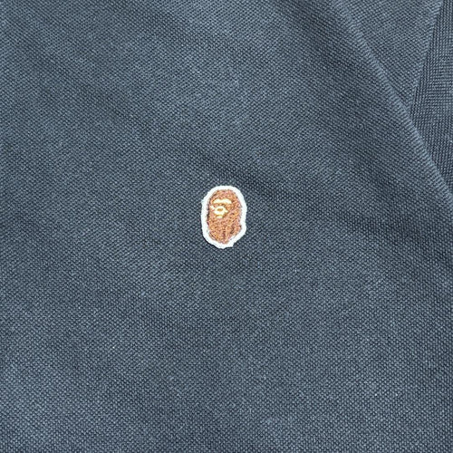 A Bathing Ape Polo Shirts Black