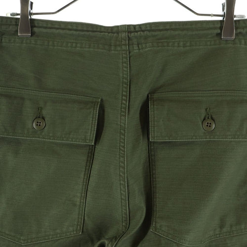 Needles Chino Bread String Fatigue Pant Back Sateen Qv147