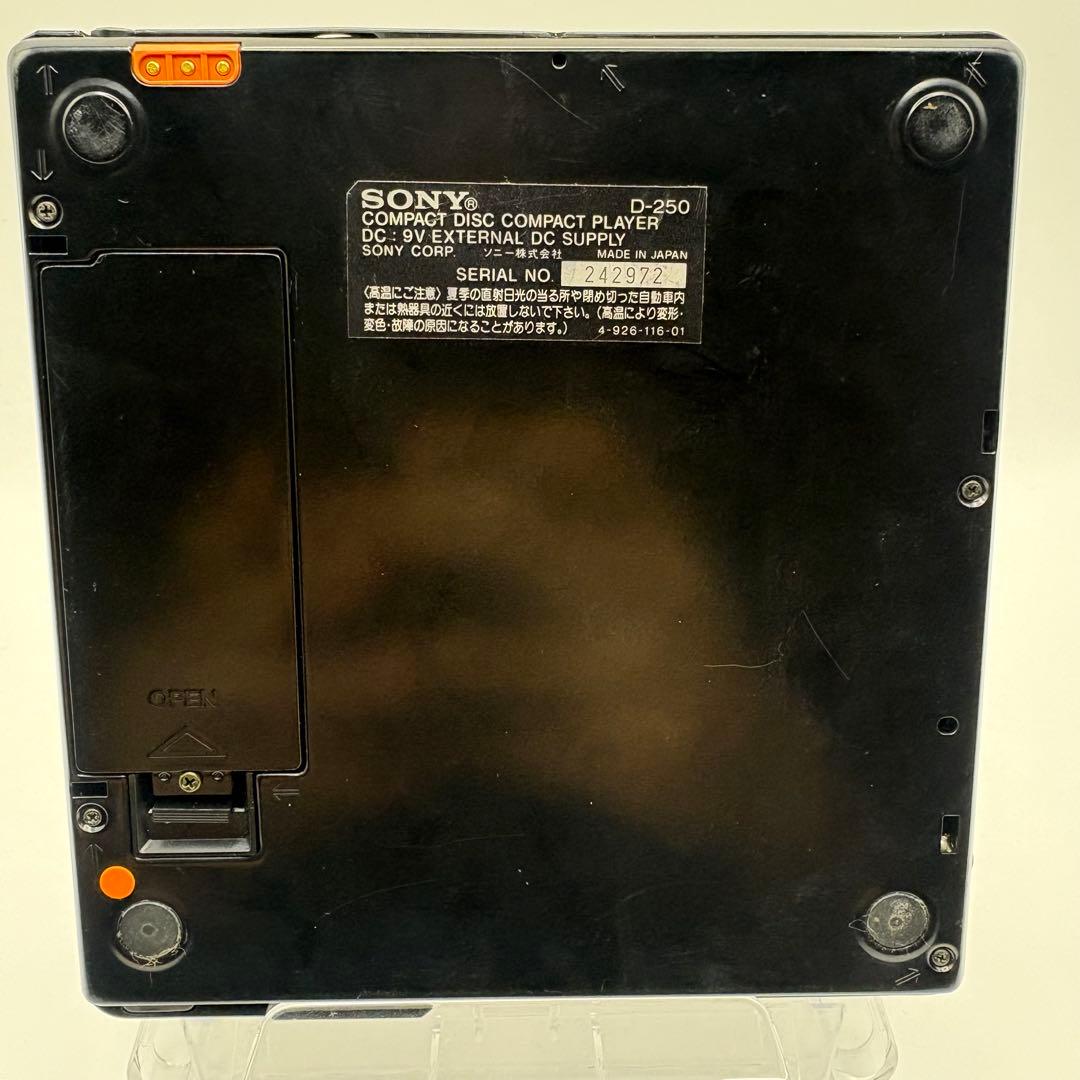 Sony Portable Cd Players D-250 Discman