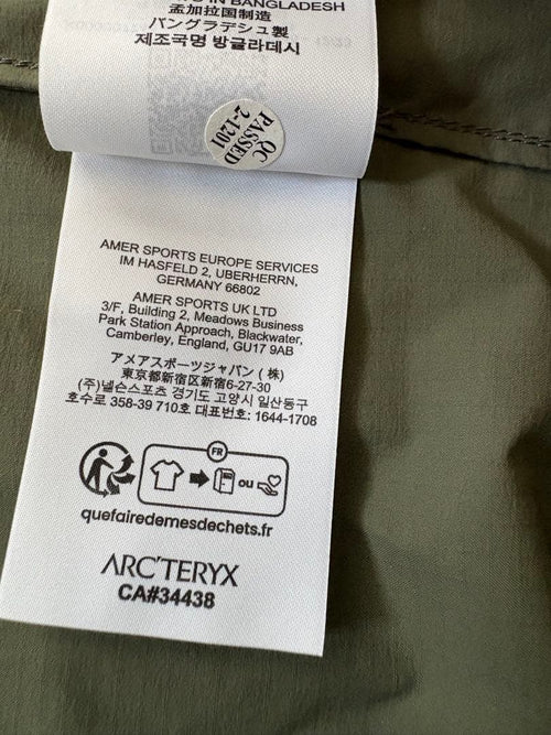 Arc'Teryx Nylon Jackets S