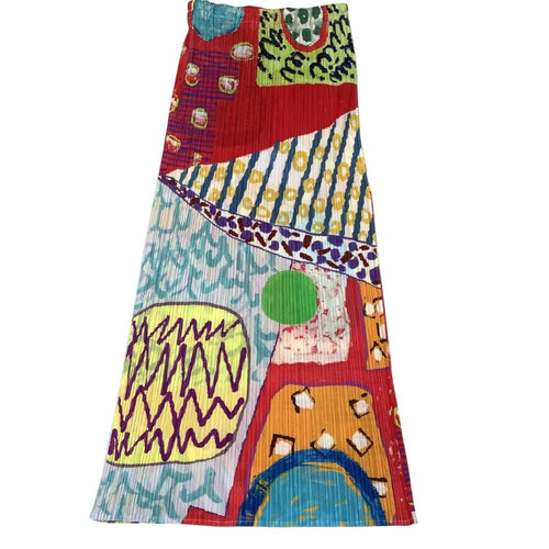 Issey Miyake Pleated Skirt Pleats Please Size 1 Pp12-Jg411