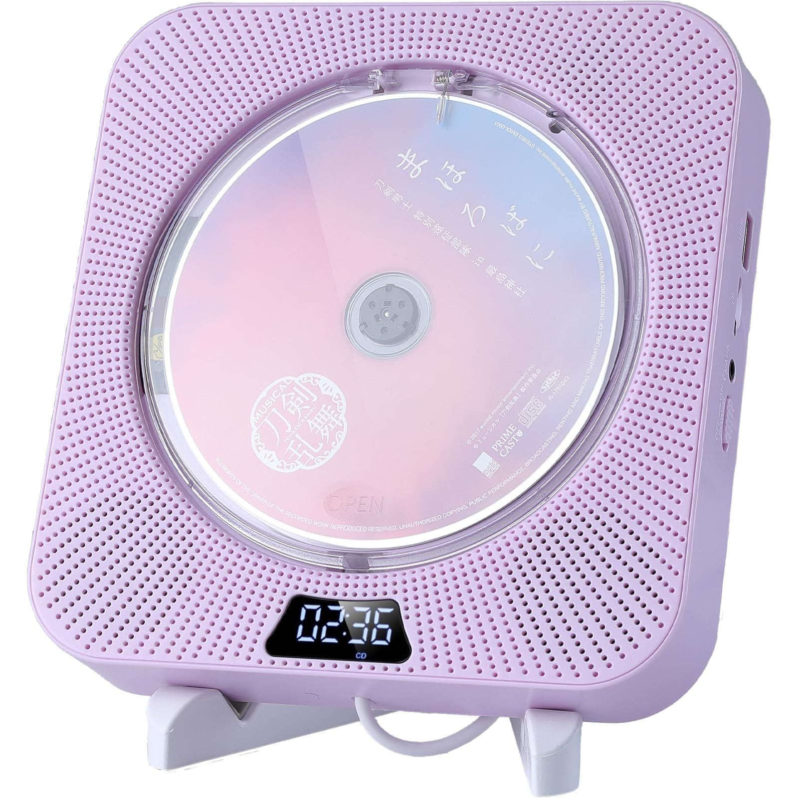 Others Agptek Cd Bluetooth5.3 Hifi 1 Tf Usb Bc827Fed
