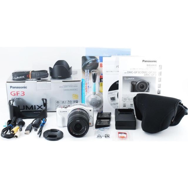 Panasonic Mirrorless Interchangeable Lips Lumix Dmc-Gf3 Sd
