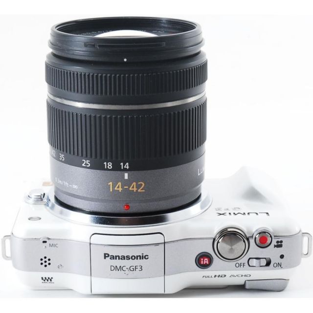 Panasonic Mirrorless Interchangeable Lips Lumix Dmc-Gf3 Sd