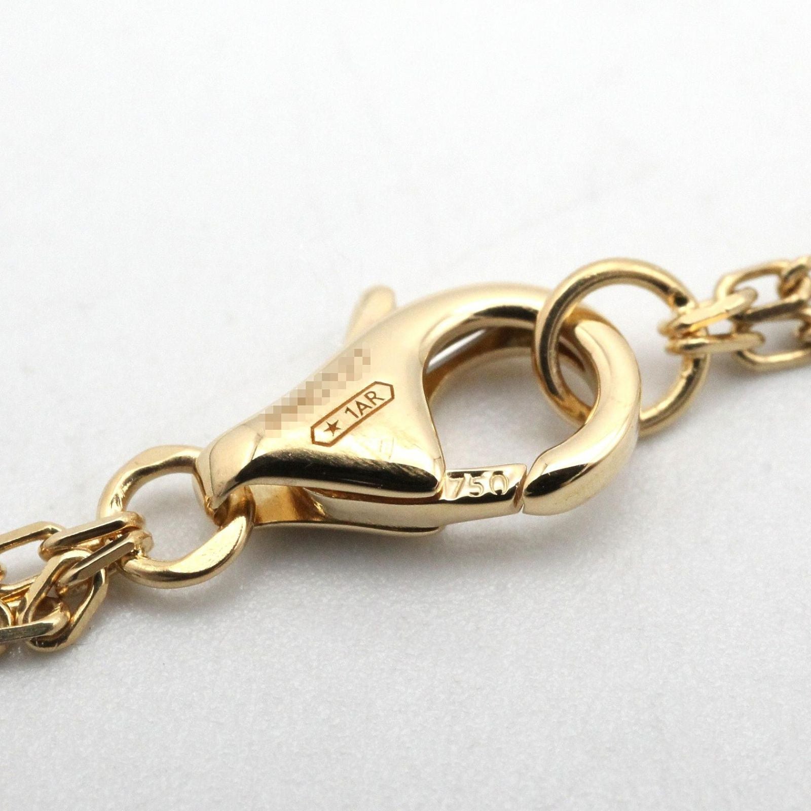 Cartier Necklace 2Pd 38/41Cm K18 Used A