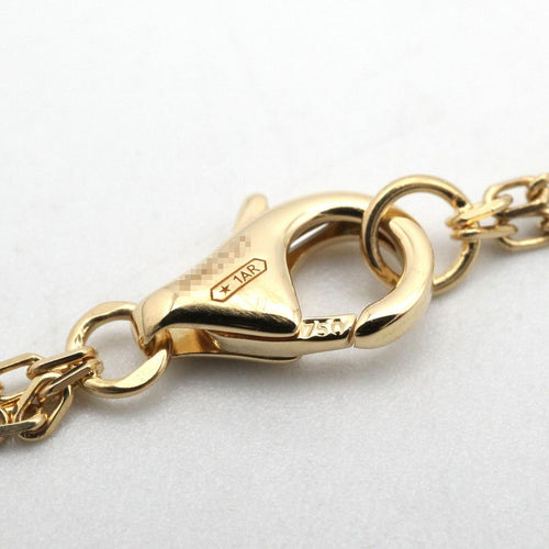 Cartier Necklace 2Pd 38/41Cm K18 Used A