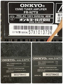Onkyo Sound Speaker Rear Bar Cd/Md Fr-N7Tx D-N7Tx