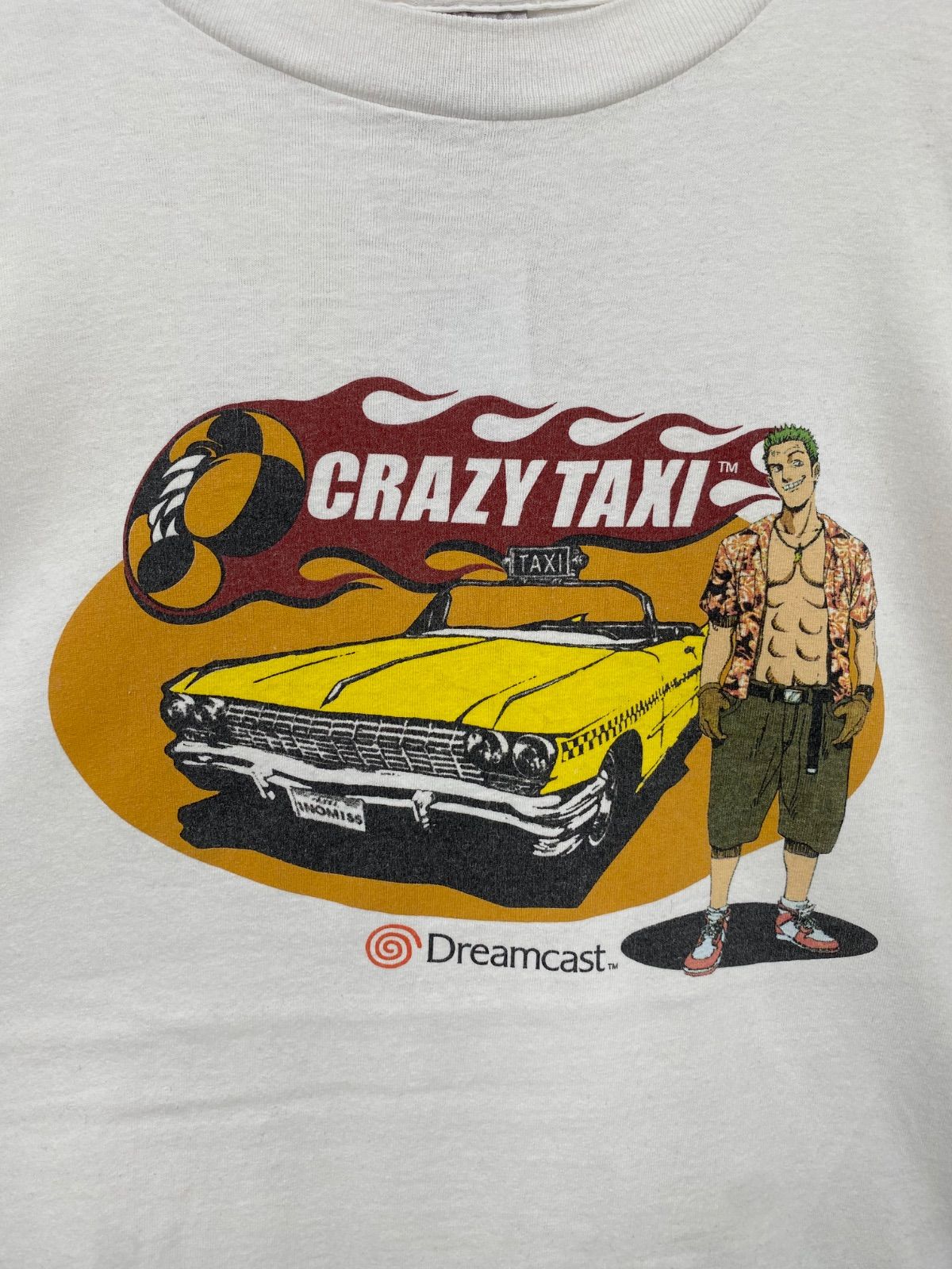 Oneita T -Shirt 90S Crazy Taxi Dreamcast Short Sleeve Tee Xl