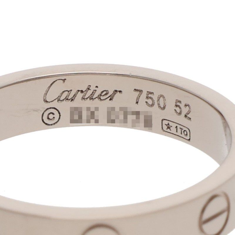 Cartier Ring Mini Love K18Wg 52/12