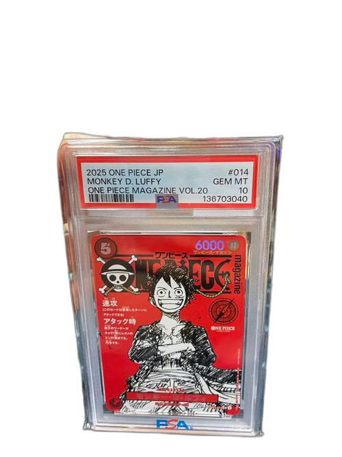 One -Piece Card Game D Psa10