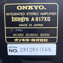 Onkyo Integrated Amplifiers A817Xg