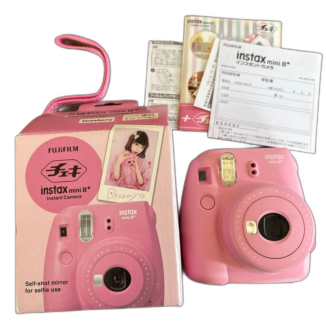 Fujifilm Instant Camera Body Instax Mini 8+