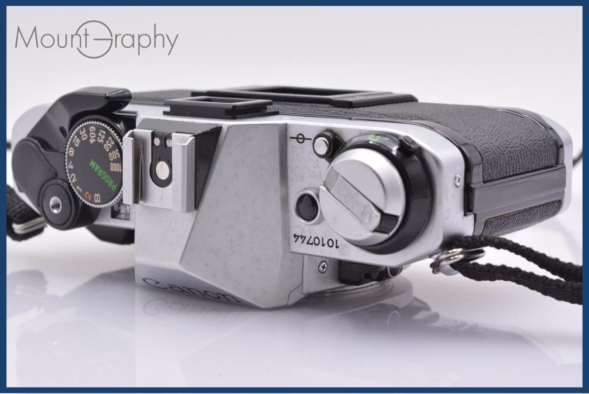 Slr Camera (Film) Canon Ae-1 Program #Yk8315