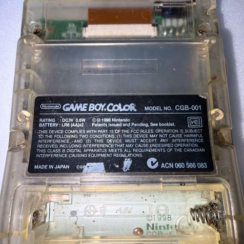 Consoles (Game Boy Color) Nintendo Cgb-001