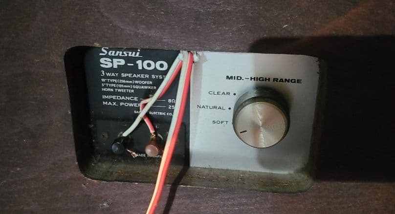 Sansui Speakers Sp-100