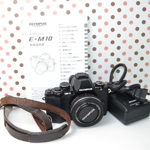 Olympus Mirrorless Interchangeable Lens Cameras Wi-Fi Om-D E-M10