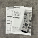 Onkyo Cd, Md Cassette Decks Cd/Md Fr-N7Nx D-N7Nx