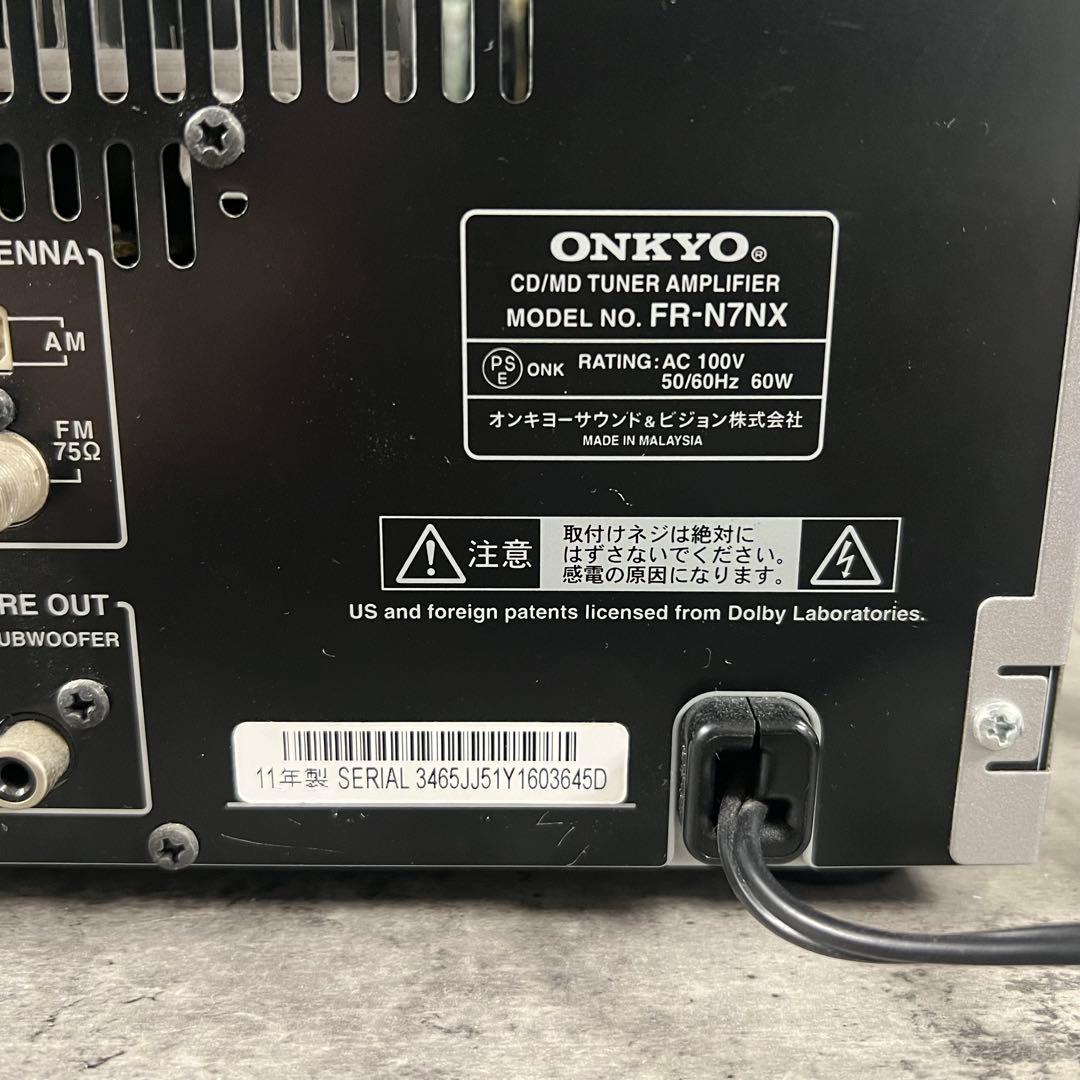 Onkyo Cd, Md Cassette Decks Cd/Md Fr-N7Nx D-N7Nx