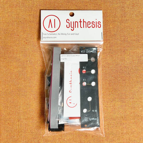 Modular Synthesizer Ai106 West Coast Mixer (Black) Diy Kit