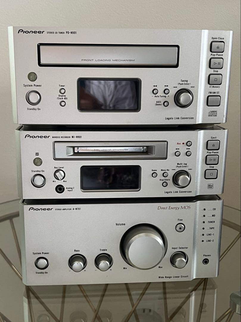 Pioneer Mini Component Systems A-N701 Mj-N901 Pd-N901