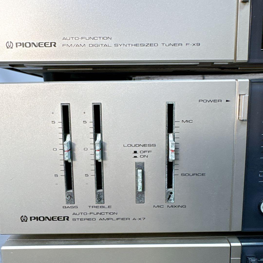 Pioneer Mini Component Systems C09 A-X7 F-X9 Ct-X7 Pl-X9