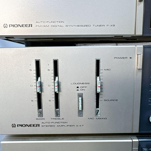 Pioneer Mini Component Systems C09 A-X7 F-X9 Ct-X7 Pl-X9
