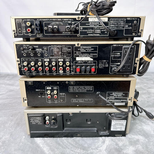 Pioneer Mini Component Systems C09 A-X7 F-X9 Ct-X7 Pl-X9