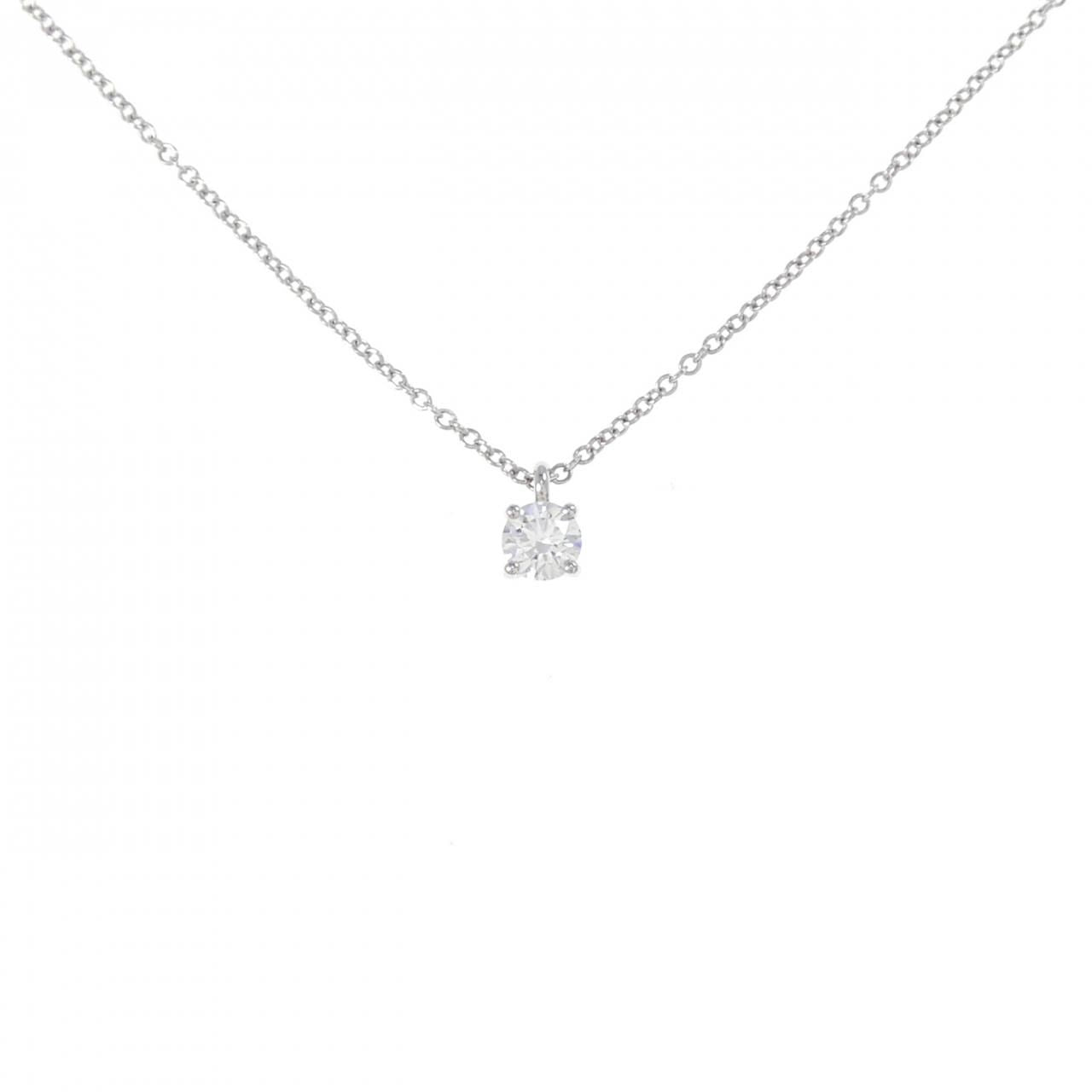 Tiffany Necklace 0.22Ct E If 3Ext