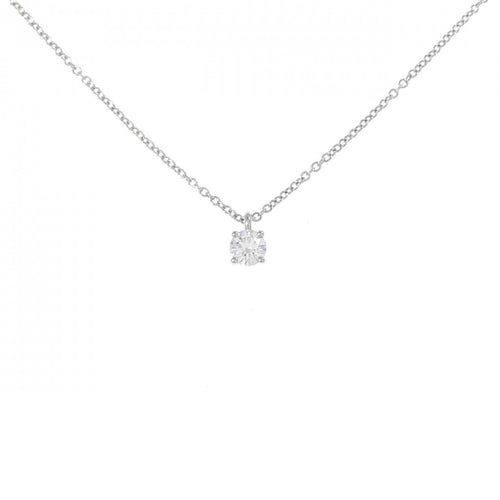 Tiffany Necklace 0.22Ct E If 3Ext