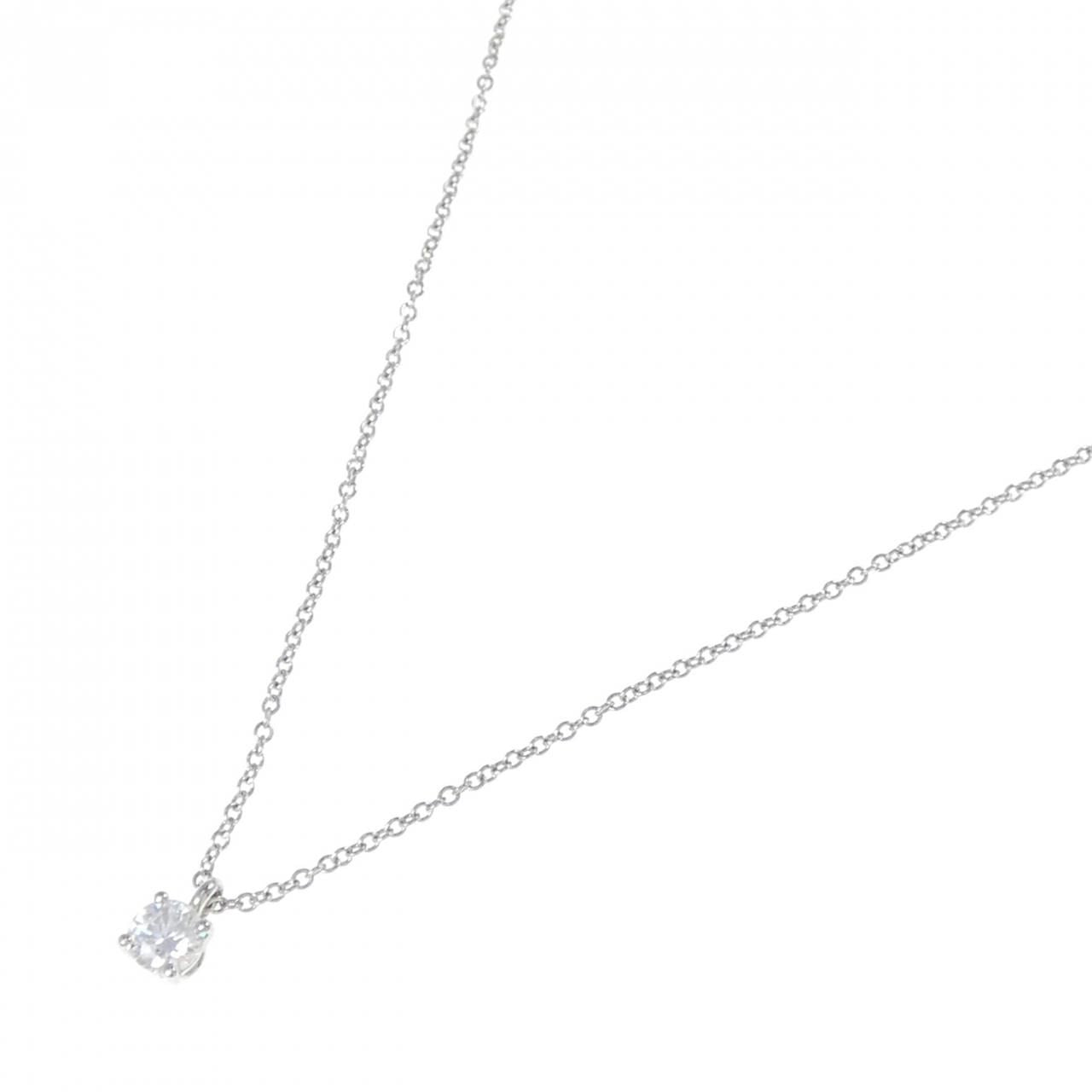 Tiffany Necklace 0.22Ct E If 3Ext