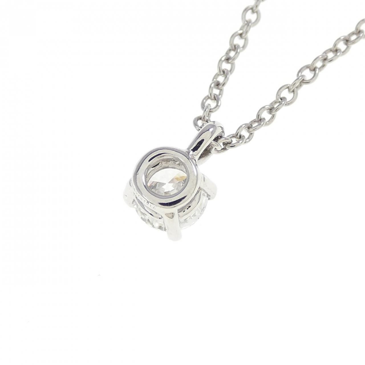 Tiffany Necklace 0.22Ct E If 3Ext