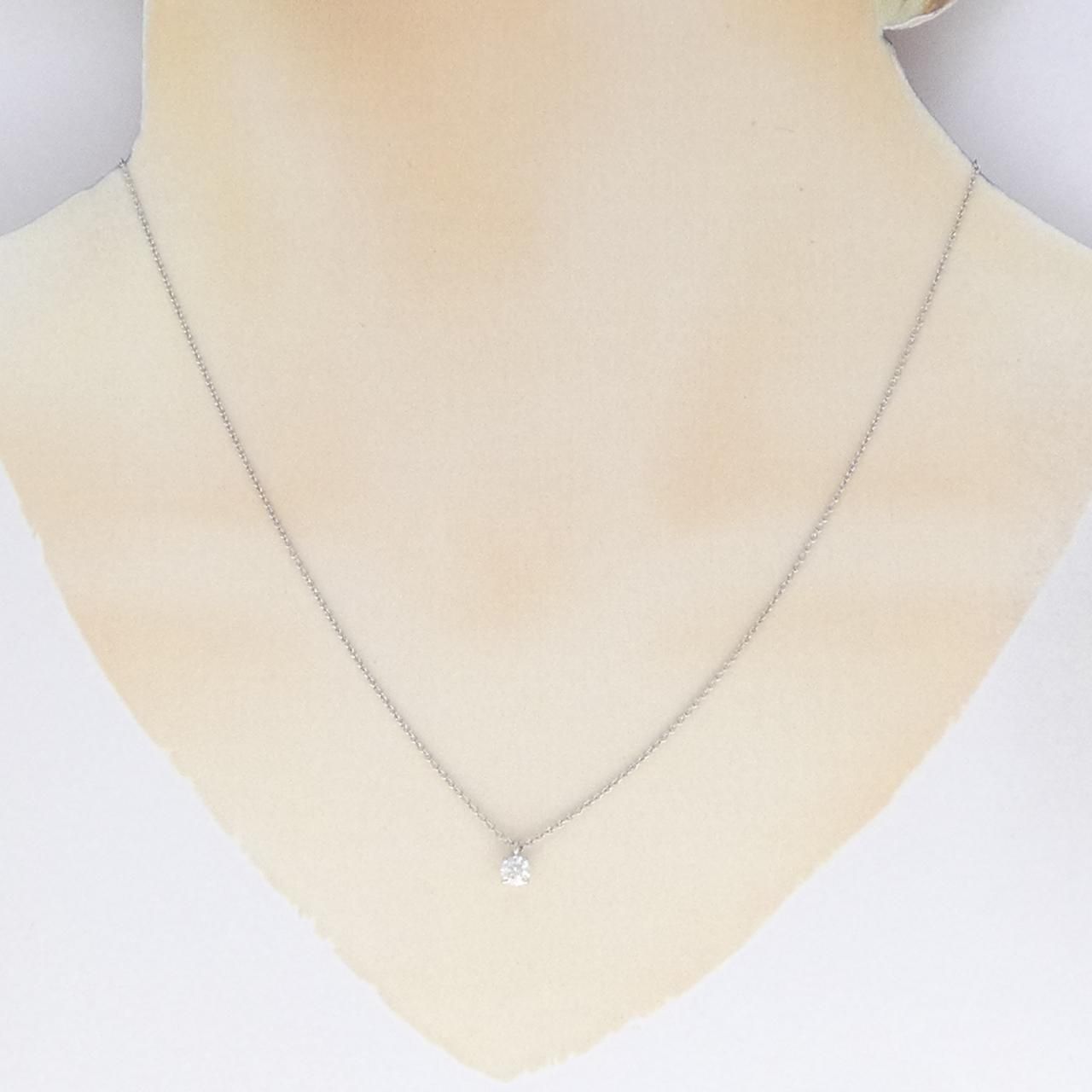 Tiffany Necklace 0.22Ct E If 3Ext