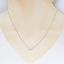 Tiffany Necklace 0.22Ct E If 3Ext