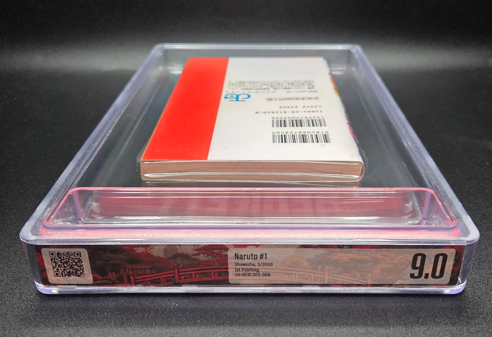Boy'S Manga Bgs 9.0 Naruto 1 Vol.1 1St Printing Beckett Graded Book 2000 Jump